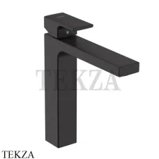 Hansgrohe Vernis Shape Смеситель для раковины 190, с донным клапаном 71562670, черный матовый