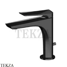 Newform Delta Zero Смеситель для раковины, с донным клапаном 72210.01.093, черный матовый