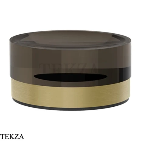 Gessi Perle Мыльница настольная круглая 74826-727, шампань Brushed