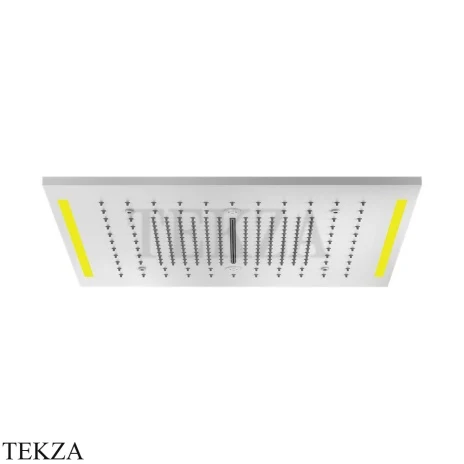 Gessi COLOUR Накладная душевая панель 500х500, 4 функции 57977-279, White CN