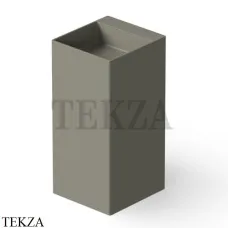Dea Design Pedestal Basin Раковина напольная квадратная Solid Surface DD2019 420 4, Light Grey №4
