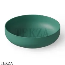 Dea Design Washbasins Раковина настольная D40 см Solid Surface DD9101 400 10, Green №10