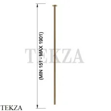 Gessi INCISO Излив для раковины потолочный под размер 15-190 см 58299-726, Warm Bronze Br.