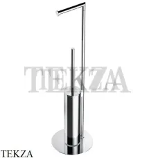 Colombo Mini Стойка напольная WC с держателем, ершик B4018.CR, хром глянец