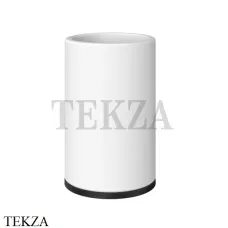 Gessi INCISO accessories Стакан настольный, композит белый 58531-299, Black XL