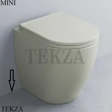 Cielo Smile MINI Унитаз напольный слив в пол, сиденье микролифт SMVASR PM, Pomice