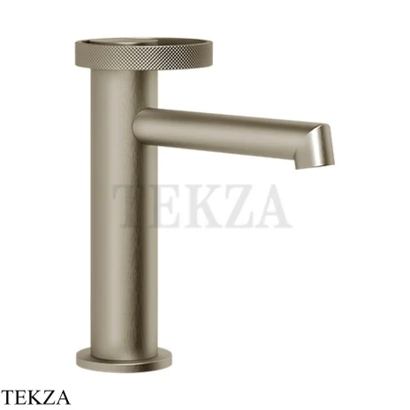 Gessi ANELLO Смеситель для раковины, без донного клапана 63302-149, Finox Brushed Nickel