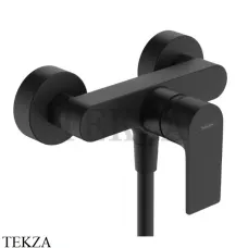 Hansgrohe Rebris E Смеситель для душа однорычажный 72650670, черный матовый Hansgrohe Rebris E Смеситель для душа однорычажный 72650670, черный матовый