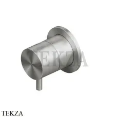 QuadroDesign Source Переключатель из стены на 2 потребителя, 13 44.00 AS, Brushed Stainless Steel