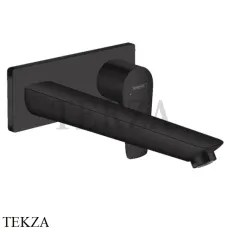 Hansgrohe Talis E Смеситель для раковины однорычажный, внешняя часть 71734670, матовый черный