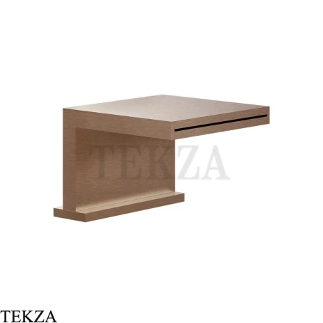 Gessi CASCATA Каскадный излив на борт ванны или подиум 20191-708, Copper Brushed PVD