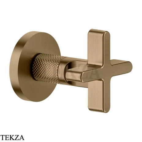 Gessi INCISO WELLNESS Запорный вентиль, внешняя часть 58363-791, Deep Bronze Br. PVD