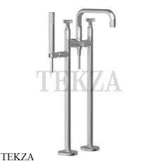 Gessi INCISO+ Смеситель для ванны напольный, внешняя часть 58129-031, хром глянец