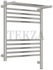 Сунержа Богема 3.1 Полотенцесушитель электрический с полкой 600х500 МЭМ правый 00-6007-6050, Хром глянец