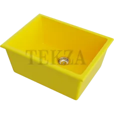 Omoikiri Okinoshima 61-U/I Кухонная мойка Natceramic прямоугольная 4993134 sicilian lemon матовый