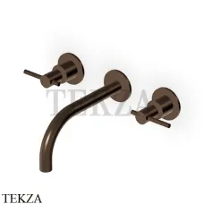 Zucchetti Helm Смеситель для раковины, внешняя часть ZHL760.XP21, brushed chocolate PVD