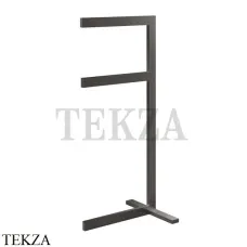 Gessi Rettangolo Стойка напольная для полотенец 20939-707, Black Metal Brushed