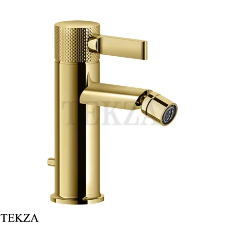 Gessi INCISO Смеситель для биде, с донным клапаном 58007-246, Gold PVD