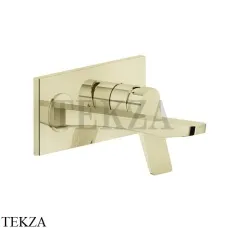 Gessi RILIEVO Смеситель для раковины, внешняя часть 59089-710, Brass PVD