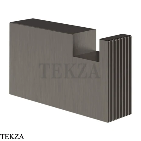 Gessi Inverso RIGATO Крючок для халата и полотенца 73521-707, Black Metal Brushed PVD