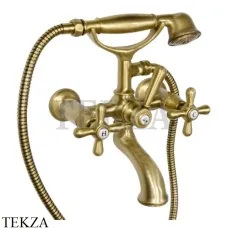 Nicolazzi NUOVA BRENTA Смеситель для ванны с ручной лейкой 2501BZ, бронза classic