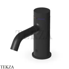 Zucchetti Pan Смеситель для раковины электронный, от батарейки ZP6726.N1, черный goffrato