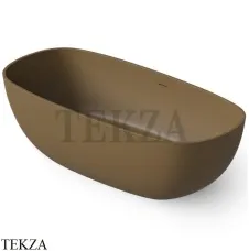 Dea Design Modern Ванна отдельностоящая скругленная 180x85 Solid Surface DD8666 1800 1, Dark Camel №1