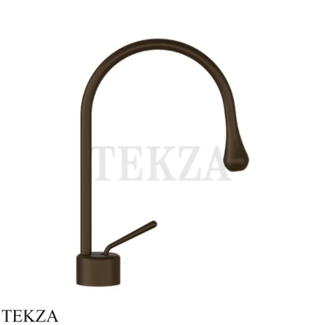 Gessi Goccia Смеситель для раковины, без сливного гарнитура 33601-845, Dark Bronze