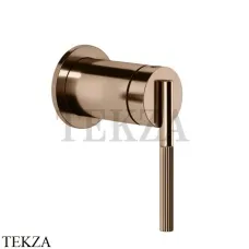 Gessi INGRANAGGIO Смеситель для душа-рычаг управления 63561-030, Copper глянец