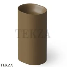 Dea Design Pedestal Basin Раковина напольная овальная Solid Surface DD2008 500 1, Dark Camel №1