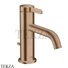 Axor ONE Смеситель для раковины 70, с донным клапаном 48000310, Brushed Red Gold