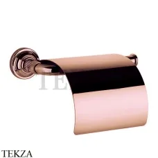 Gessi VENTI20 Держатель туалетной бумаги с крышкой 65449-708, Copper Brushed
