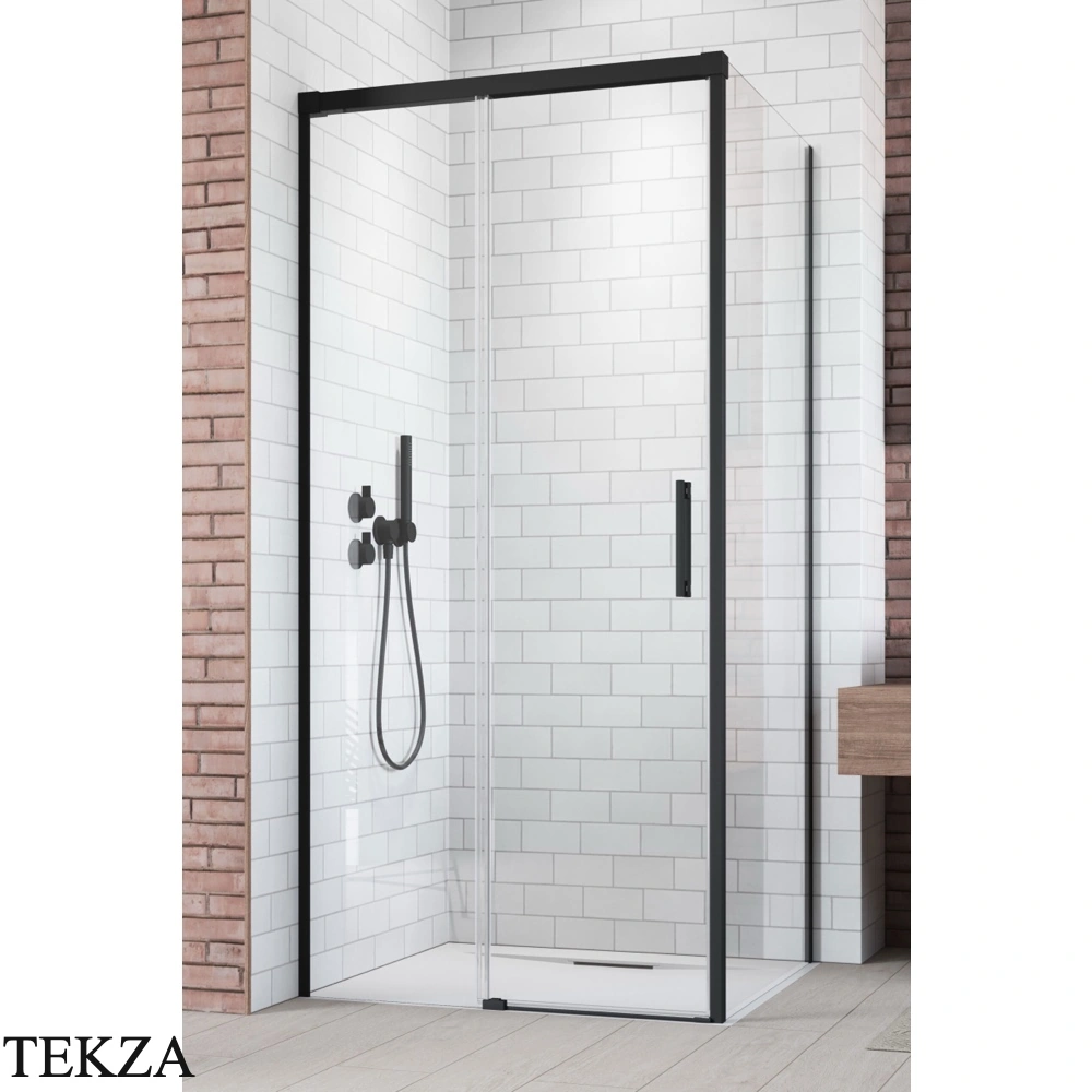 Radaway Idea KDJ Душевая дверь 120 см, левая, 387042-54-01L, черный матовый