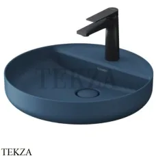 Duravit Vitrium Раковина накладная с 1 отверстием, 266246HB71, синий матовый