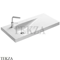 Hatria GRANDANGOLO Раковина подвесная с 1 отверстием, YXF701, белый глянец