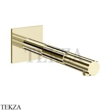 Gessi Incastri Излив для раковины настенный монтаж 75102-710, Brass PVD