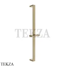 Gessi Rettangolo shower Штанга для ручной лейки с держателем 20144-726, Warm Bronze Br. PVD