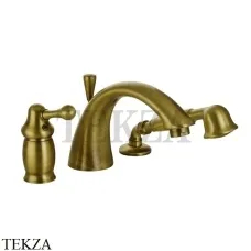 Migliore Maya Смеситель на борт ванны с душевым гарнитуром 18914, бронза classic Migliore Maya Смеситель на борт ванны с душевым гарнитуром 18914, бронза classic