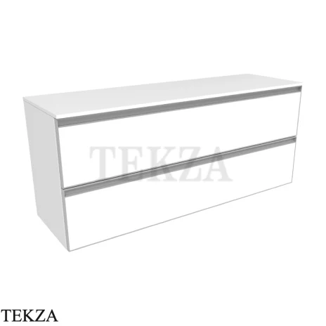 Flaminia Cubika модуль хранения подвесной 120×37×50 см, 2 ящика, белый матовый