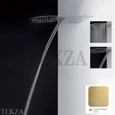 Gessi Private Wellness TREMILLIMETRI Верхний душ, 2 функции 33073-727, Brushed Brass
