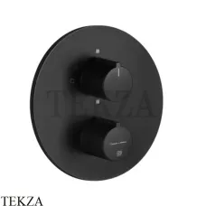 Gessi Emporio Via Tortona Термостат для душа на 1 поток, внешняя часть 38776-299, Black XL