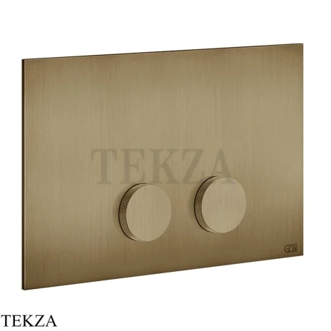 Gessi ANELLO Клавиша смыва для инсталляции Geberit Sigma 8 и Sigma 12 54623-791, Deep Bronze Br. PVD