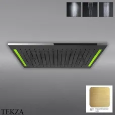 Gessi COLOUR Накладная душевая панель 300х500, 4 функции 57882-727, Brushed Brass