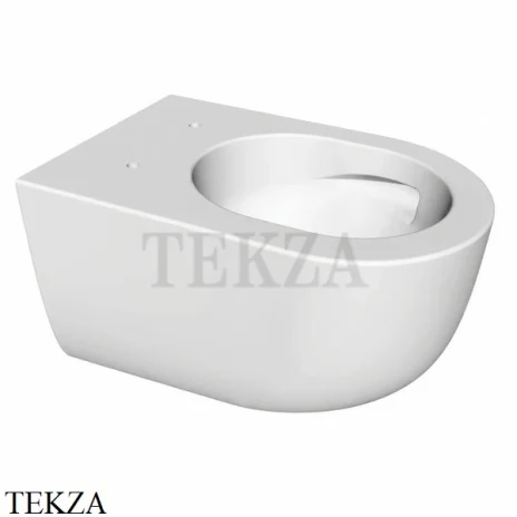 Hatria FUTURA Унитаз подвесной, чаша без ободка, слив торнадо A0Y9BA25, белый матовый