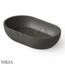 Dea Design Washbasins Раковина настольная овальная Solid Surface DD9033 550 5, Graphite №5