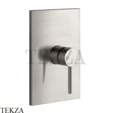 Gessi Emporio Via Tortona Смеситель для душа однорычажный, внешняя часть 44662-149, Finox Brushed Nickel Gessi Emporio Via Tortona Смеситель для душа однорычажный, внешняя часть 44662-149, Finox Brushed Nickel
