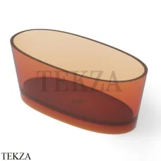 Dea Design Nature Ванна отдельностоящая овальная 160x75 Glasstech DD8617 1600 R1, Sunset R1