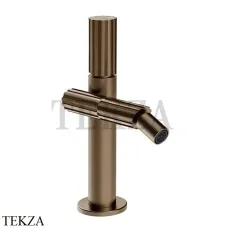 Gessi Incastri Смеситель для биде без донного клапана 75068-761, Coffee Bronze Brushed