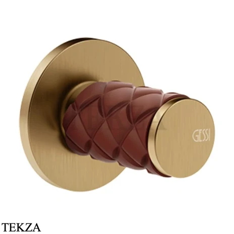 Gessi Pelle Tresse Смеситель-рычаг управления, внешняя часть 78209-431, Red Cherry/ Warm Bronze Br. PVD