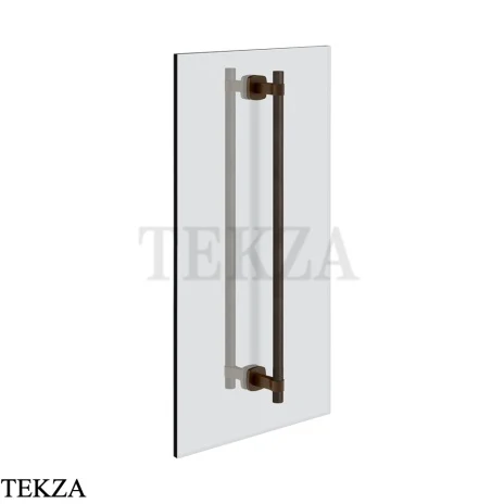 Gessi Jacqueline Полотенцедержатель для крепления на стекло, 60 см 77737-845, бронза Dark Brush